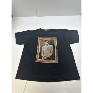 VTG Seinfeld The Kramer T-Shirt Mens XL Portrait Picture Frame TV Show 90s Y2K
